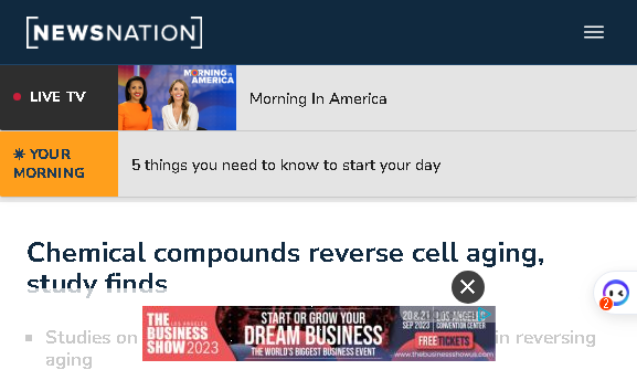 Scientists discover new chemical compounds that reverse aging effects in cells.